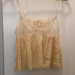 Free People lace tank